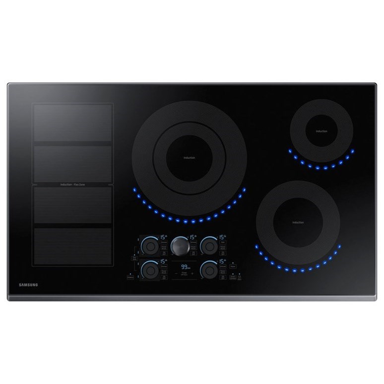 Samsung Appliances NZ36K7880UG 36" Versatile Induction Cooktop with